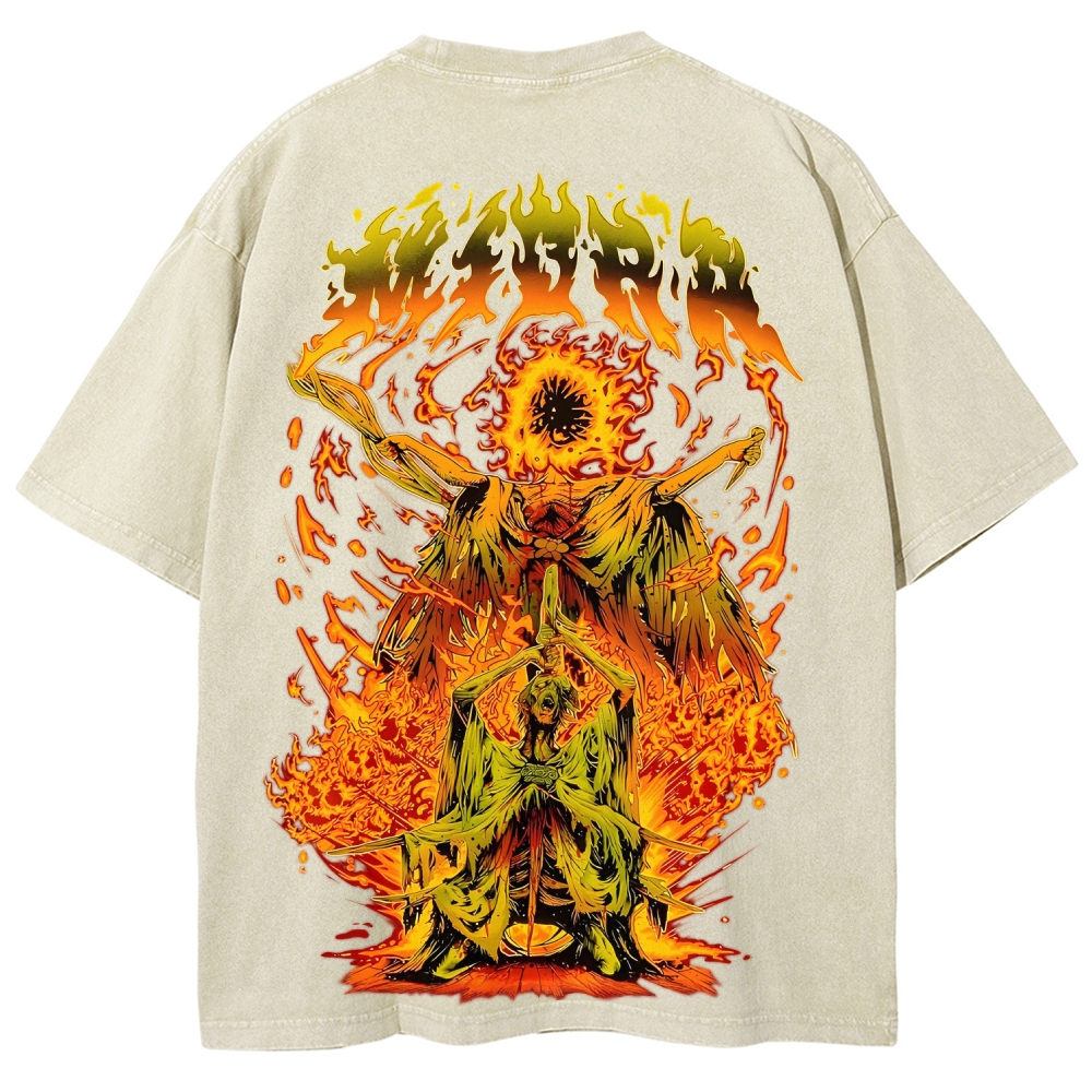 Unisex Fit Washed T-Shirt 2507001126