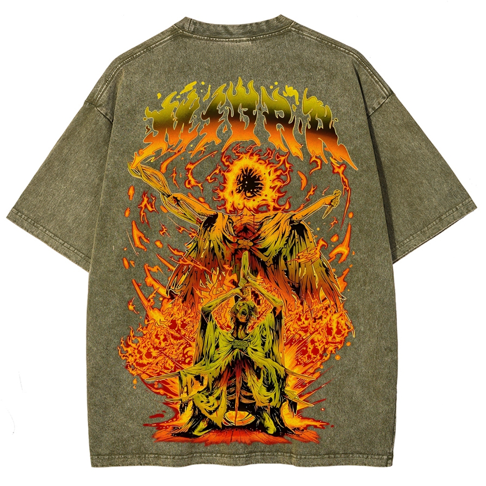 Unisex Fit Washed T-Shirt 2507001126