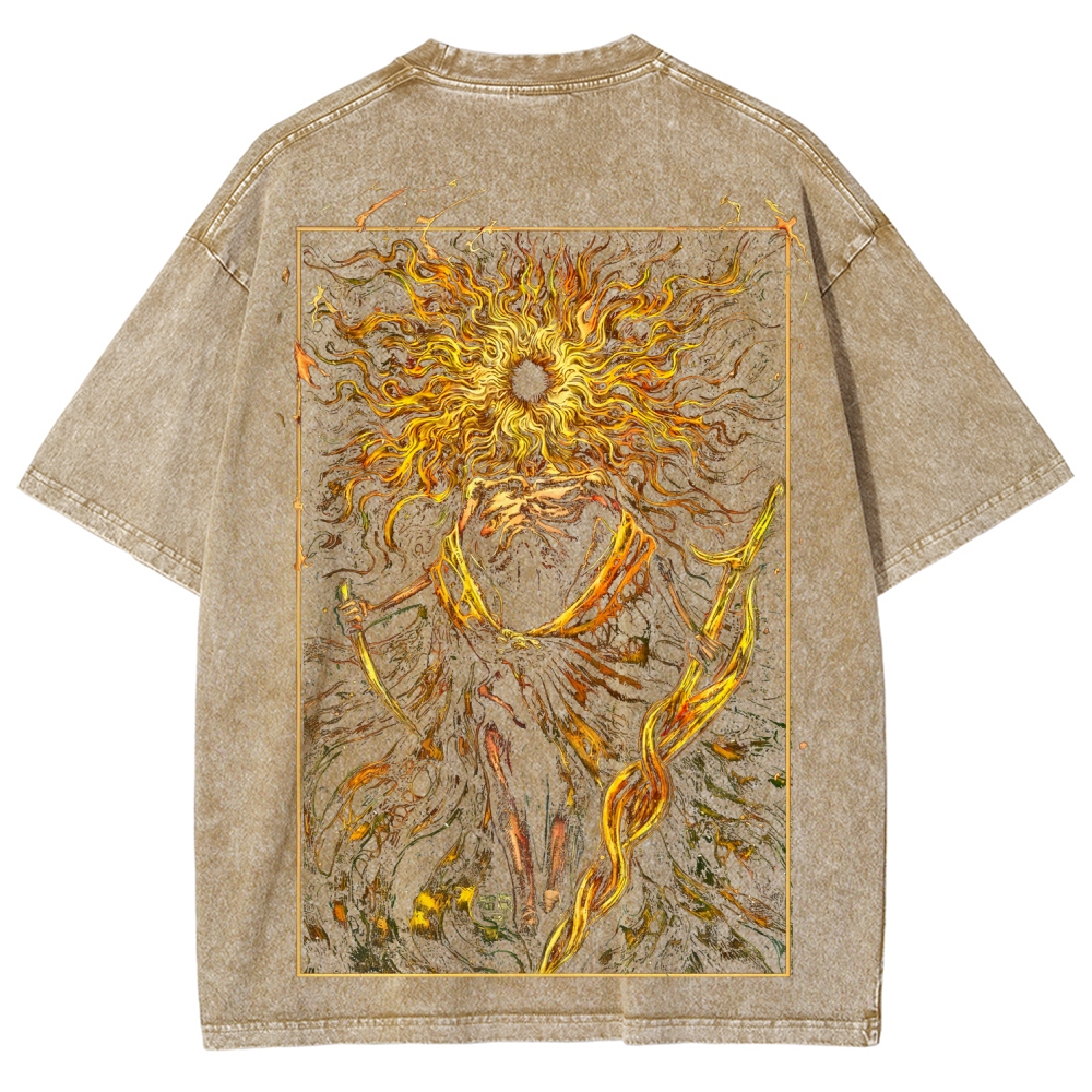 Unisex Fit Washed T-Shirt 2507001136