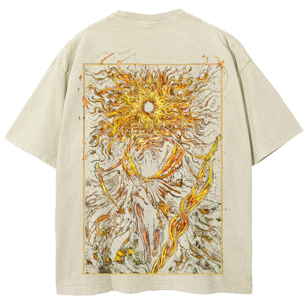 Unisex Fit Washed T-Shirt 2507001136