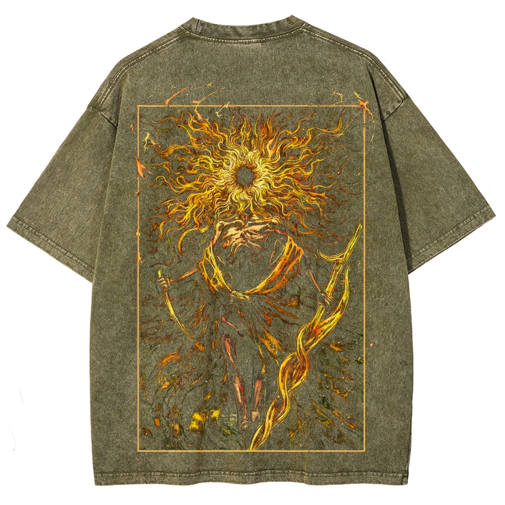 Unisex Fit Washed T-Shirt 2507001136