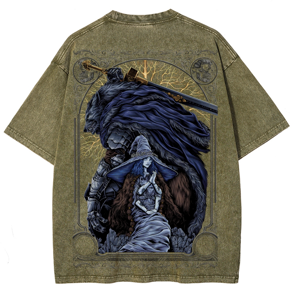 Unisex Fit Washed T-Shirt 2507001142