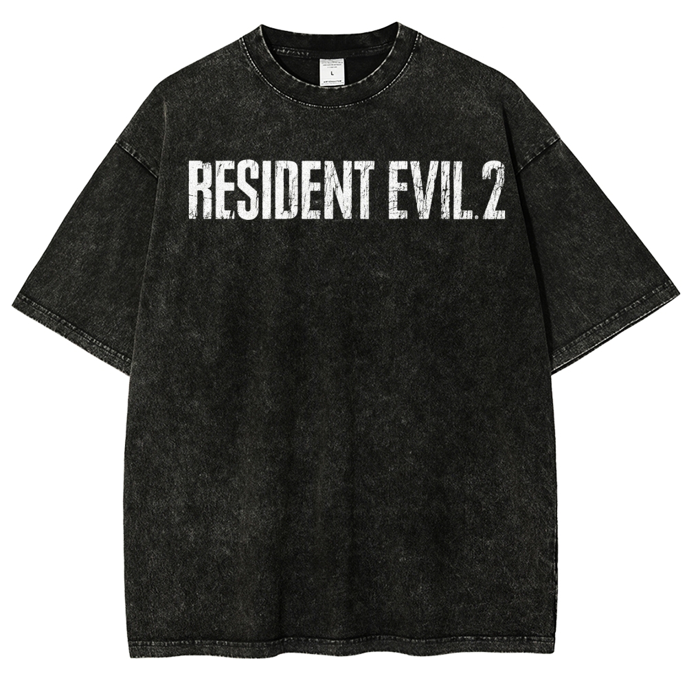 Resident Evil Unisex Fit Washed T-Shirt 2507007191