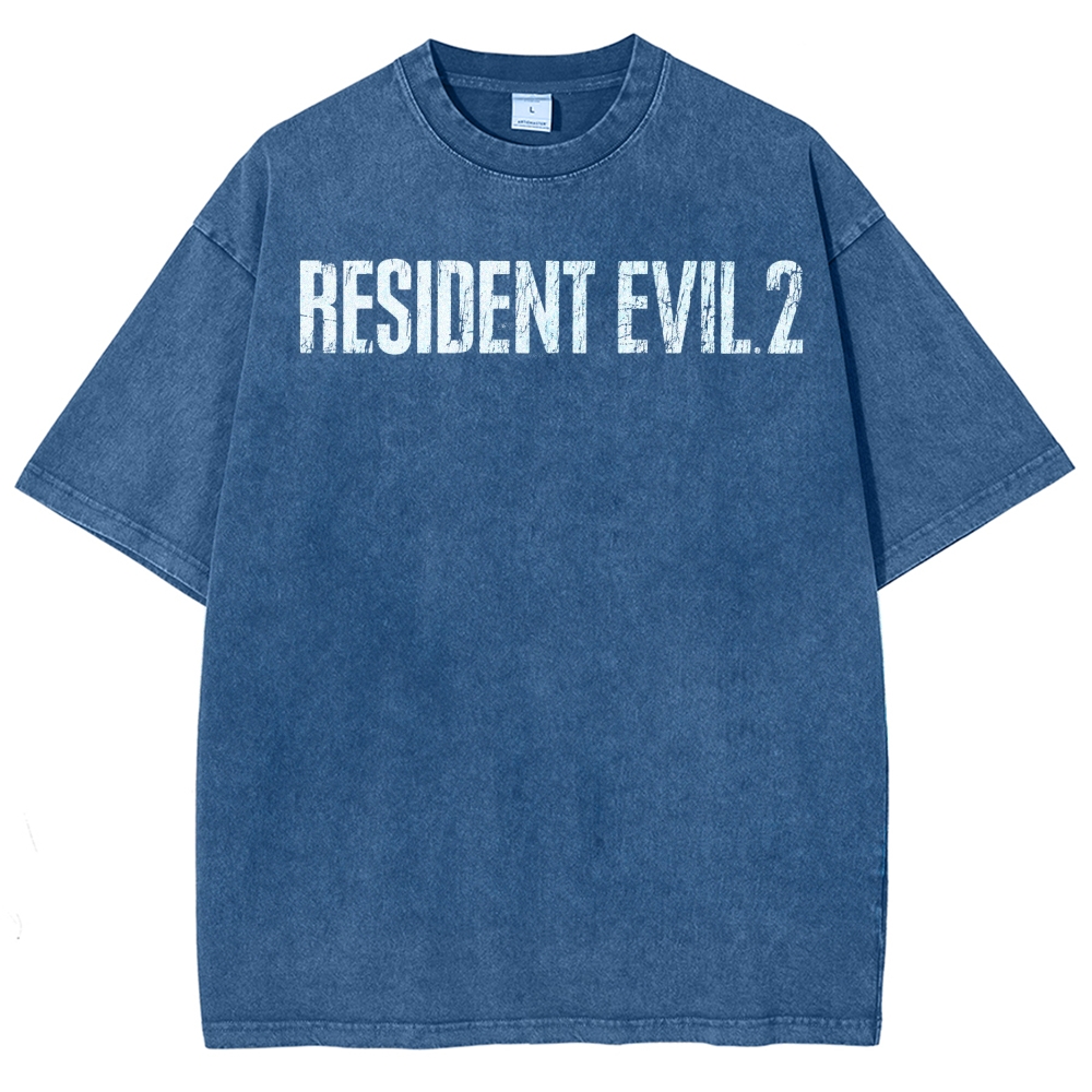 Resident Evil Unisex Fit Washed T-Shirt 2507007191