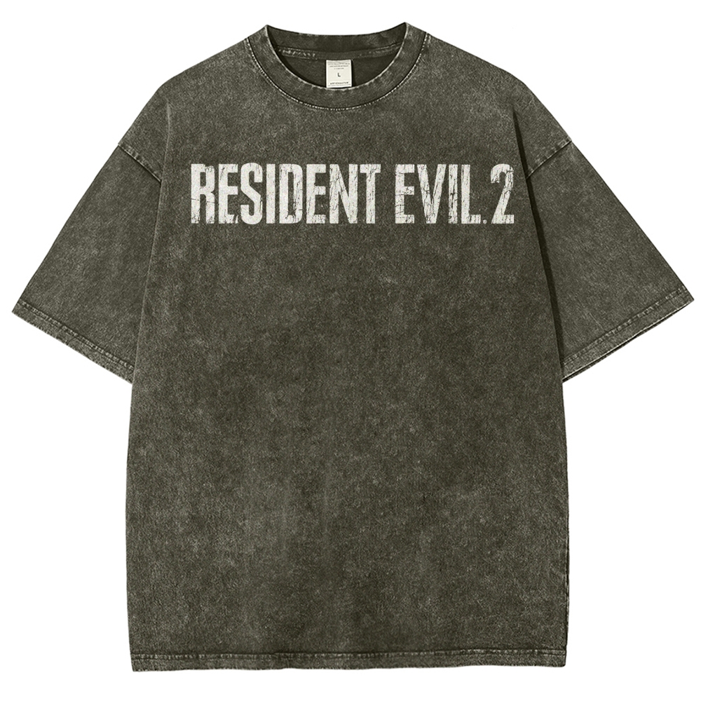 Resident Evil Unisex Fit Washed T-Shirt 2507007191