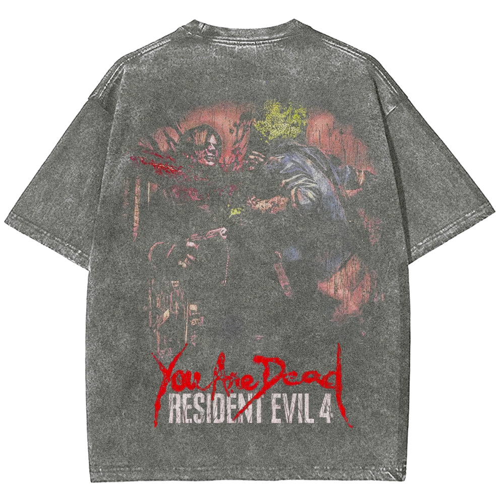 Resident Evil Unisex Fit Washed T-Shirt 2507007220