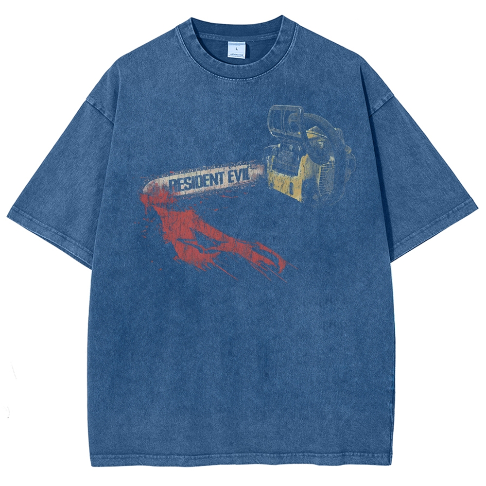 Resident Evil Unisex Fit Washed T-Shirt 2507007220