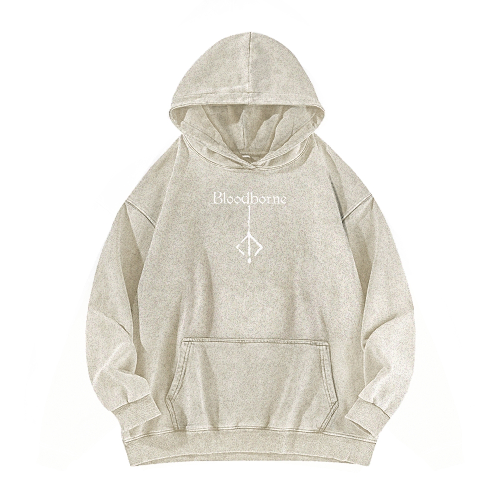 Casual Washed Hoodie 2507012101