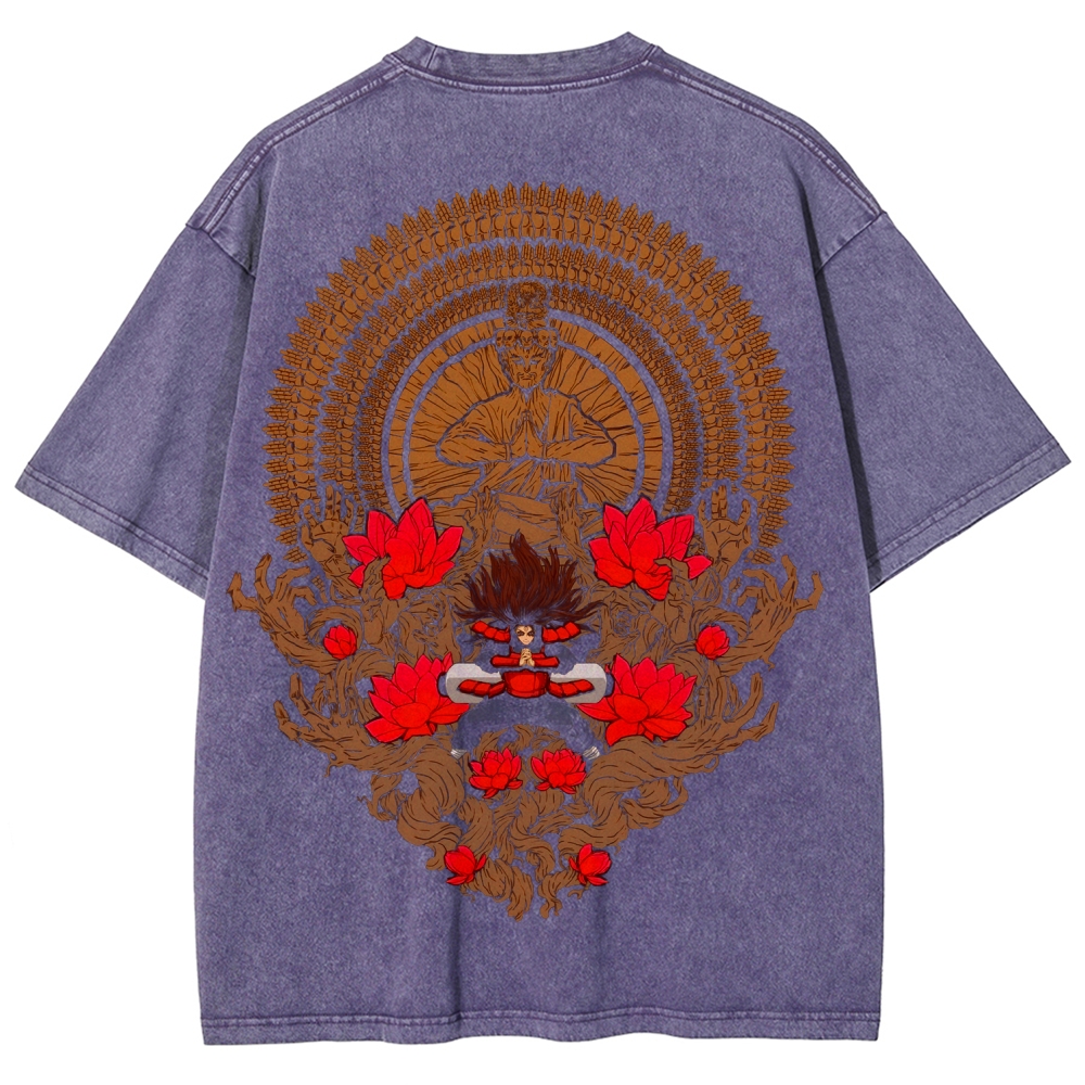 Naruto Unisex Fit Washed T-Shirt 2507012467