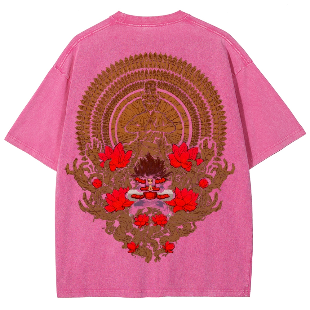 Naruto Unisex Fit Washed T-Shirt 2507012467