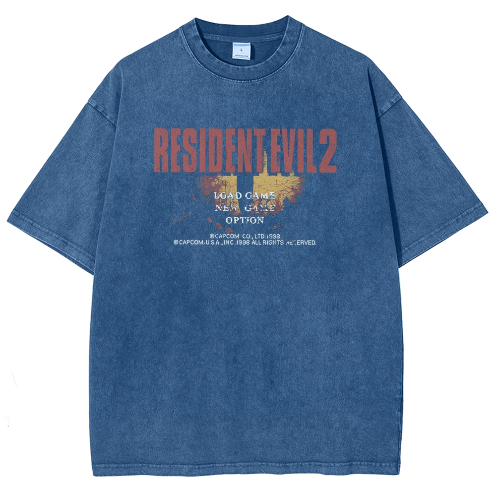 Resident Evil Unisex Fit Washed T-Shirt 2507017818