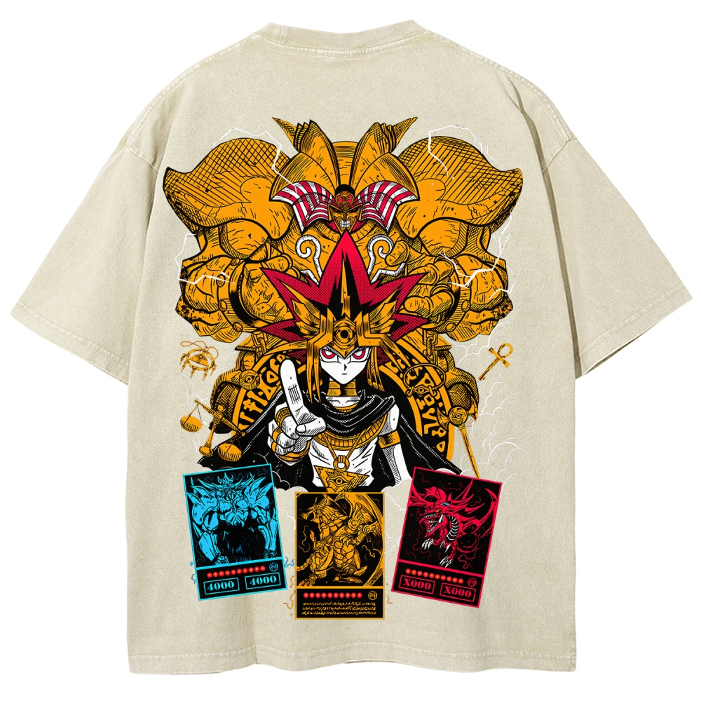 Yugioh! Unisex Fit Washed T-Shirt 2507019820