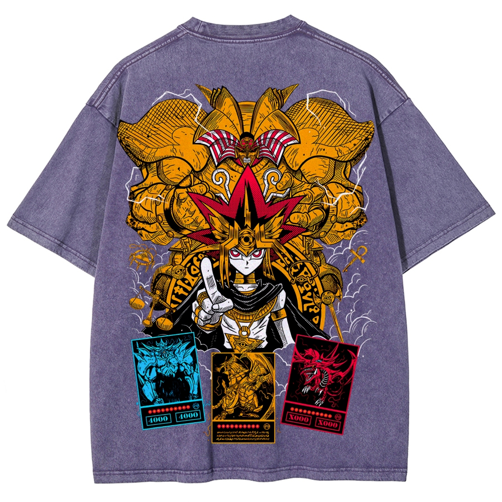 Yugioh! Unisex Fit Washed T-Shirt 2507019820