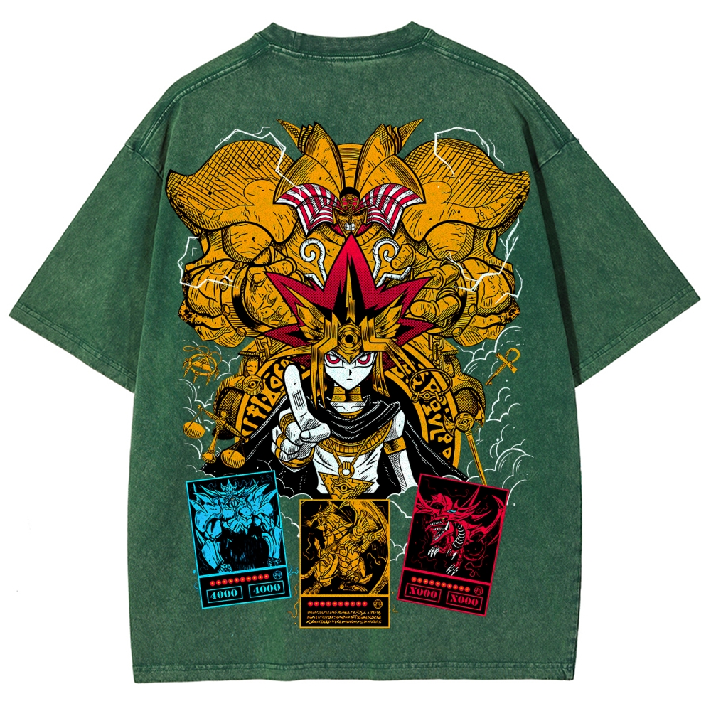 Yugioh! Unisex Fit Washed T-Shirt 2507019820