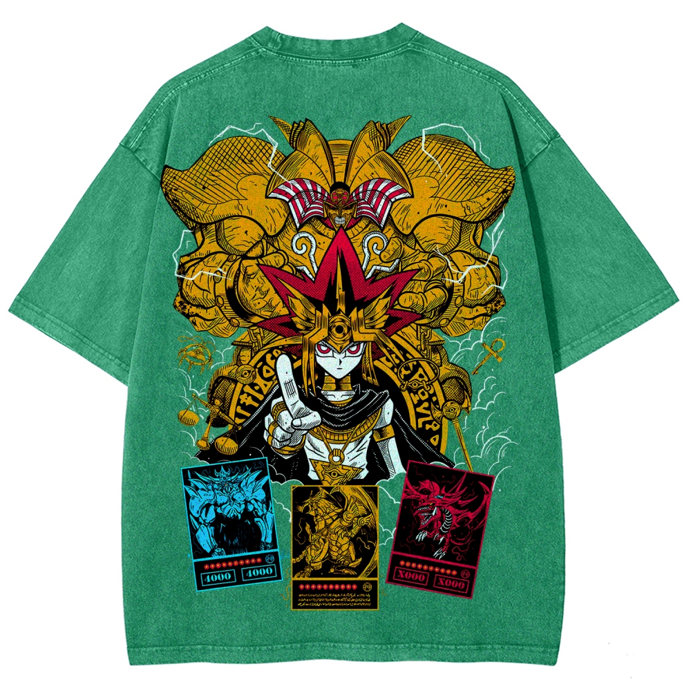 Yugioh! Unisex Fit Washed T-Shirt 2507019820