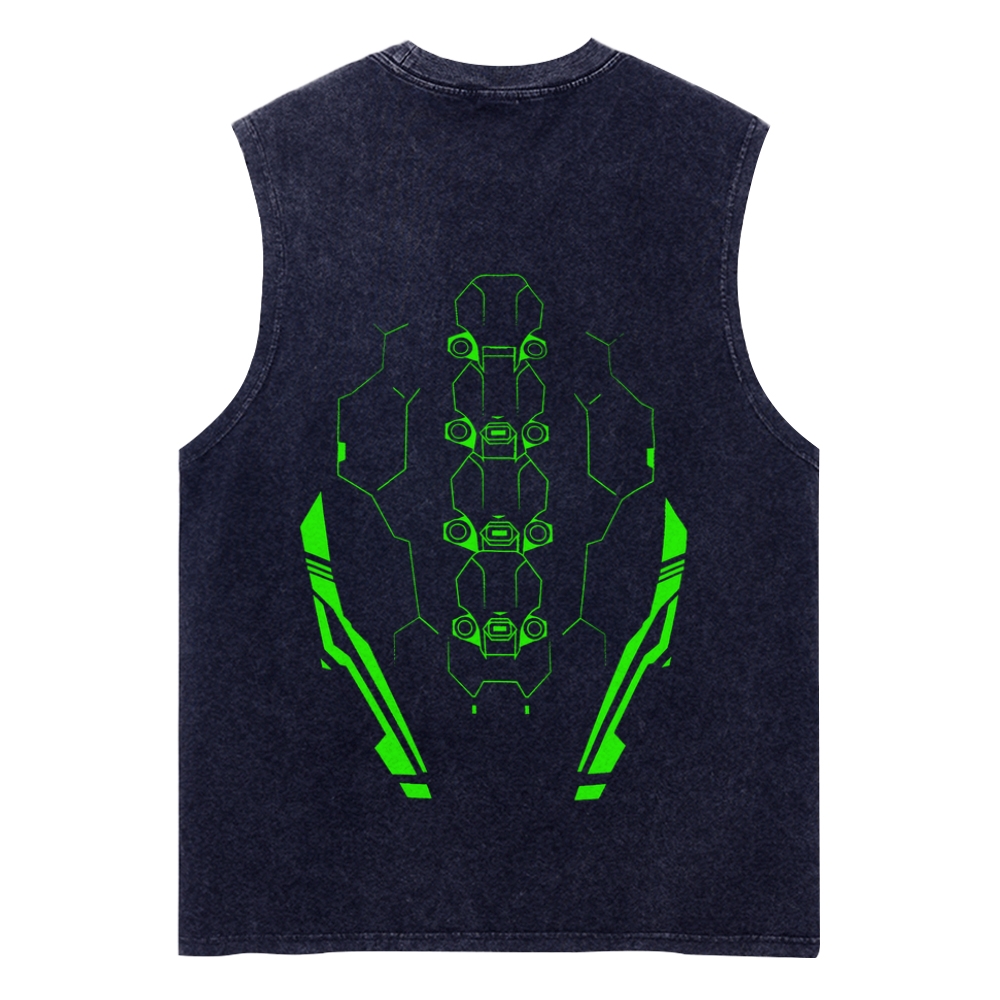 Cyberpunk: Edgerunners Unisex Washed Tank Top 2507022440