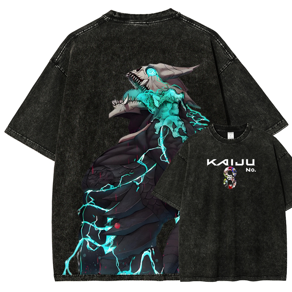 Kaiju No.8 Unisex Fit Washed T-Shirt 2507030550