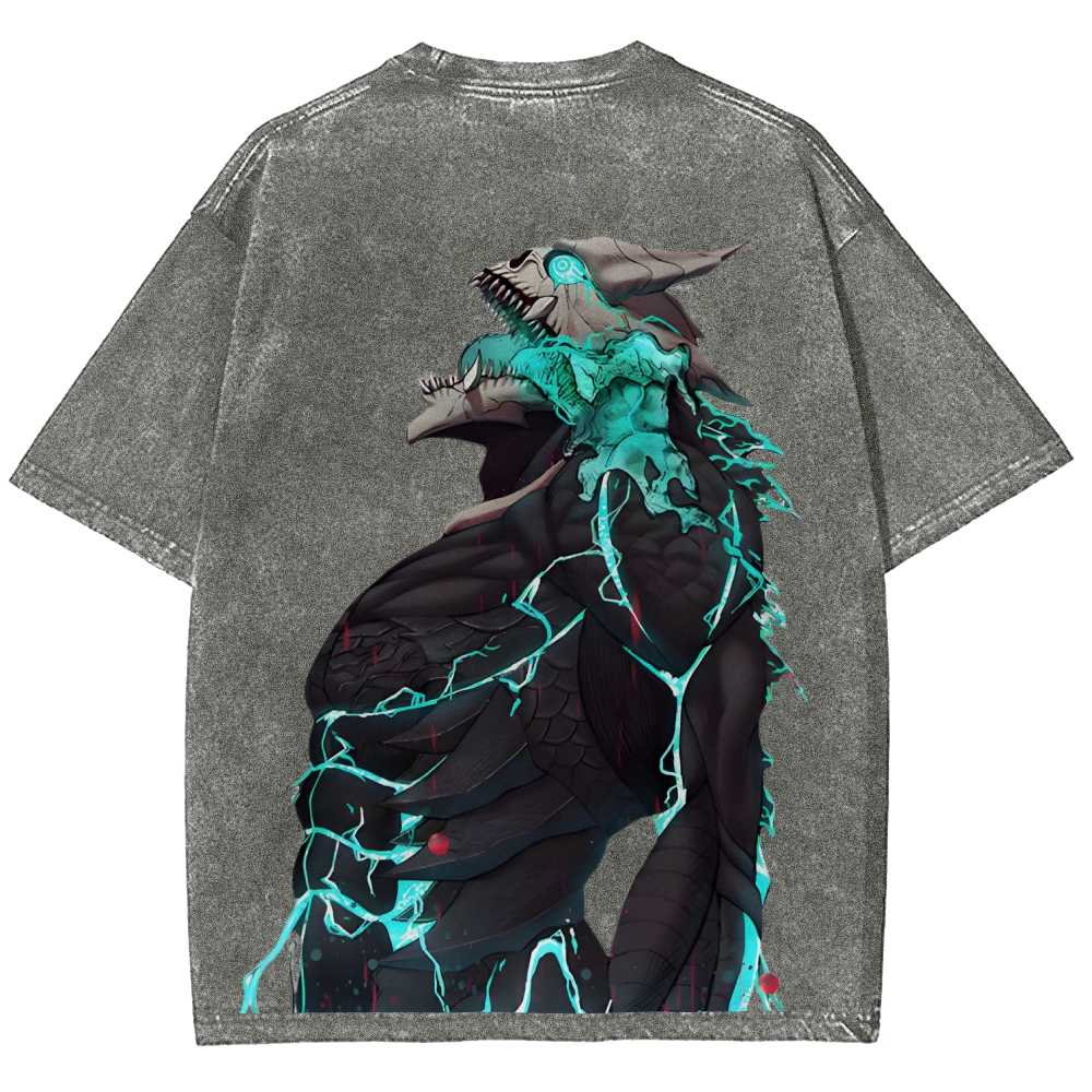 Kaiju No.8 Unisex Fit Washed T-Shirt 2507030550