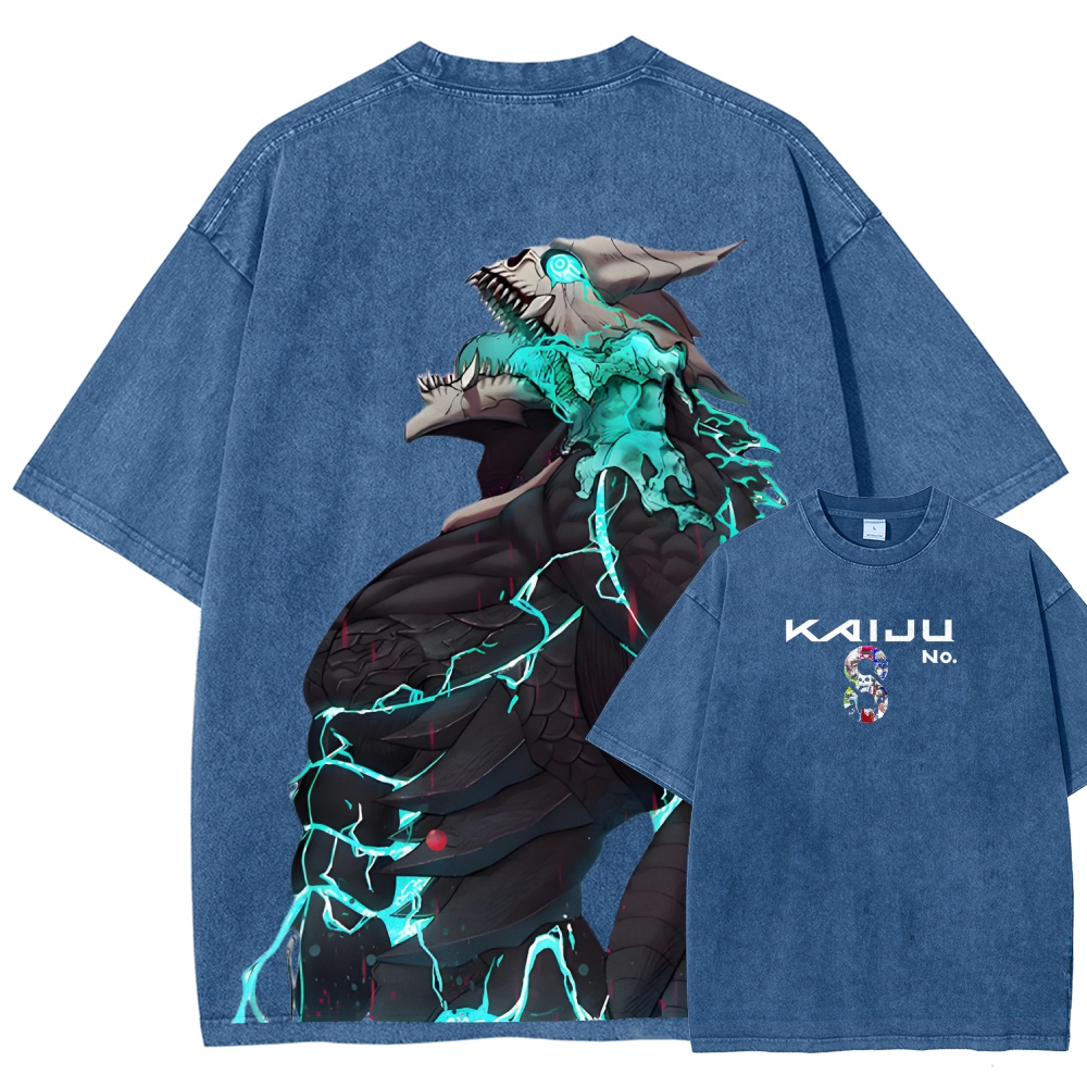Kaiju No.8 Unisex Fit Washed T-Shirt 2507030550