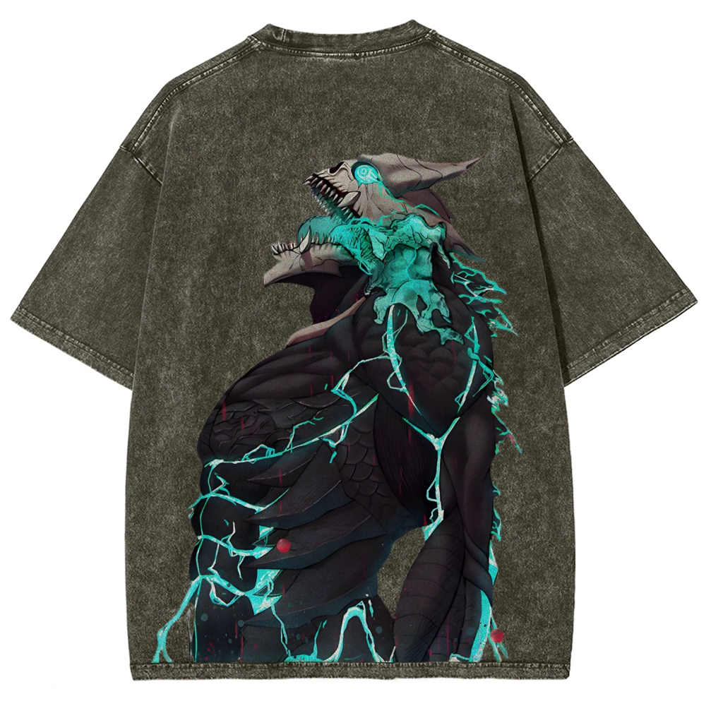 Kaiju No.8 Unisex Fit Washed T-Shirt 2507030550