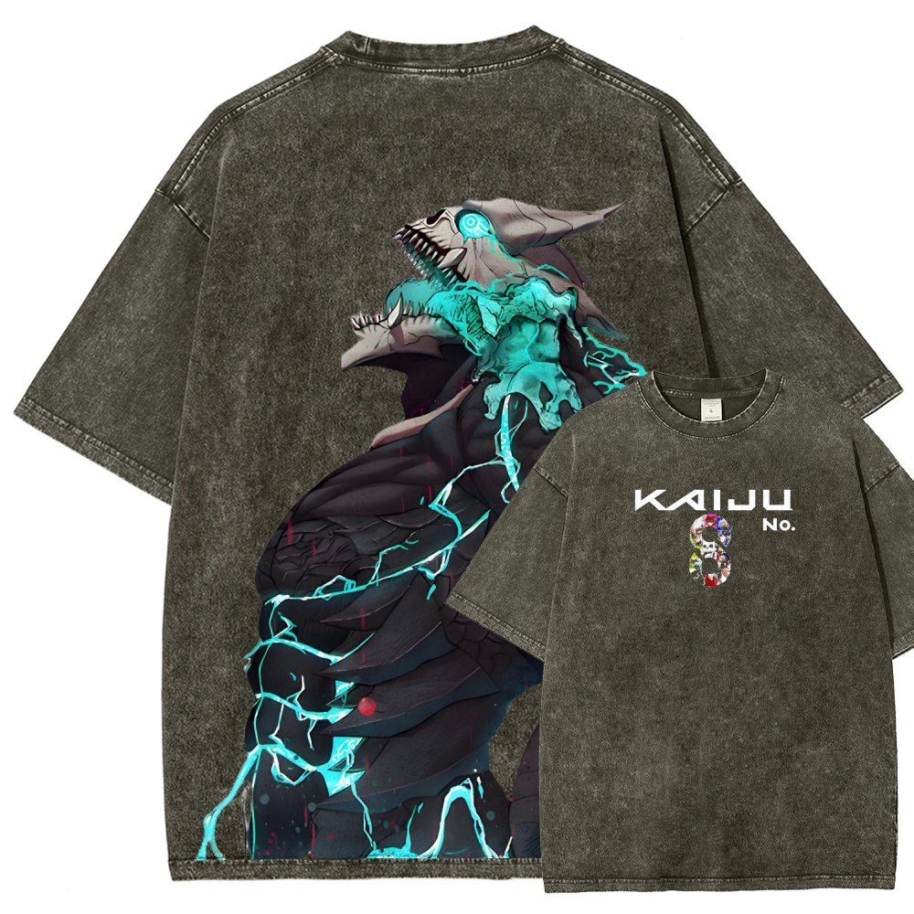 Kaiju No.8 Unisex Fit Washed T-Shirt 2507030550
