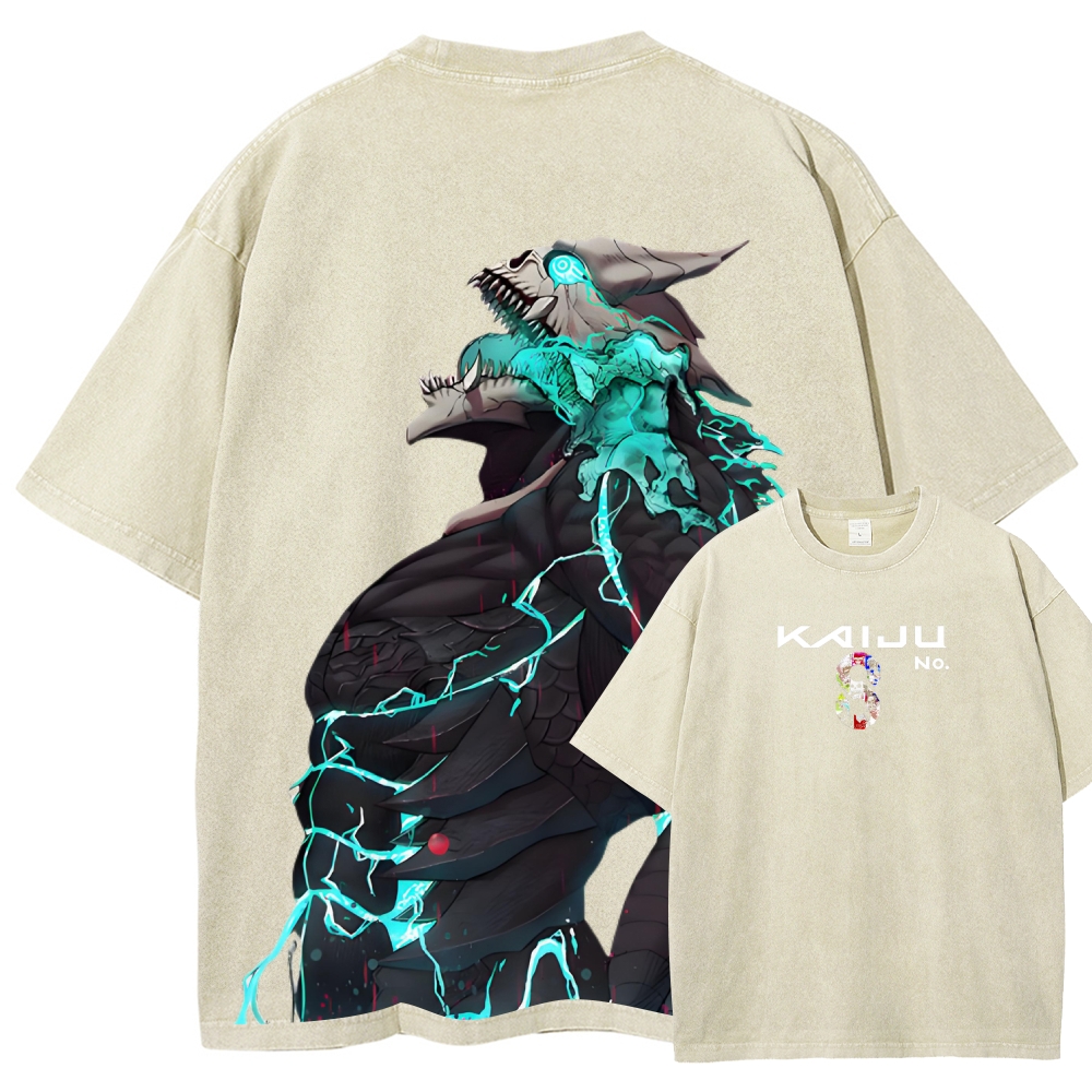 Kaiju No.8 Unisex Fit Washed T-Shirt 2507030550