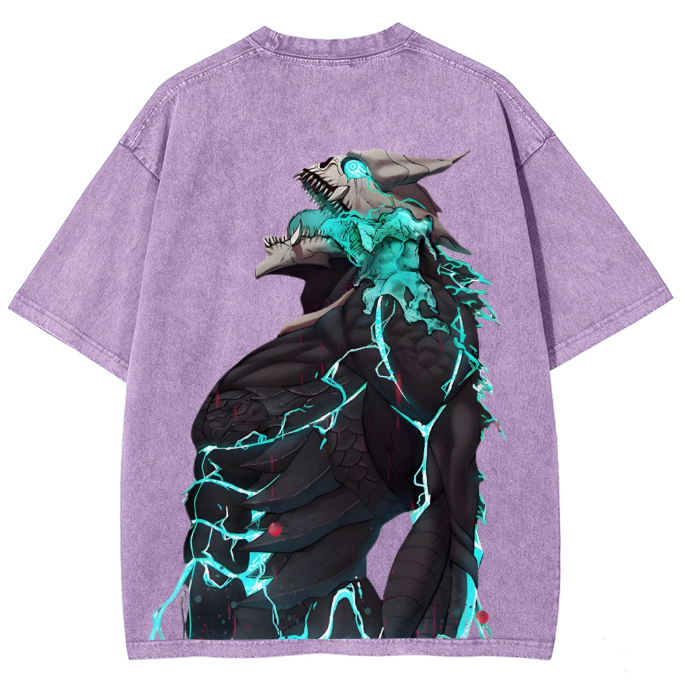 Kaiju No.8 Unisex Fit Washed T-Shirt 2507030550