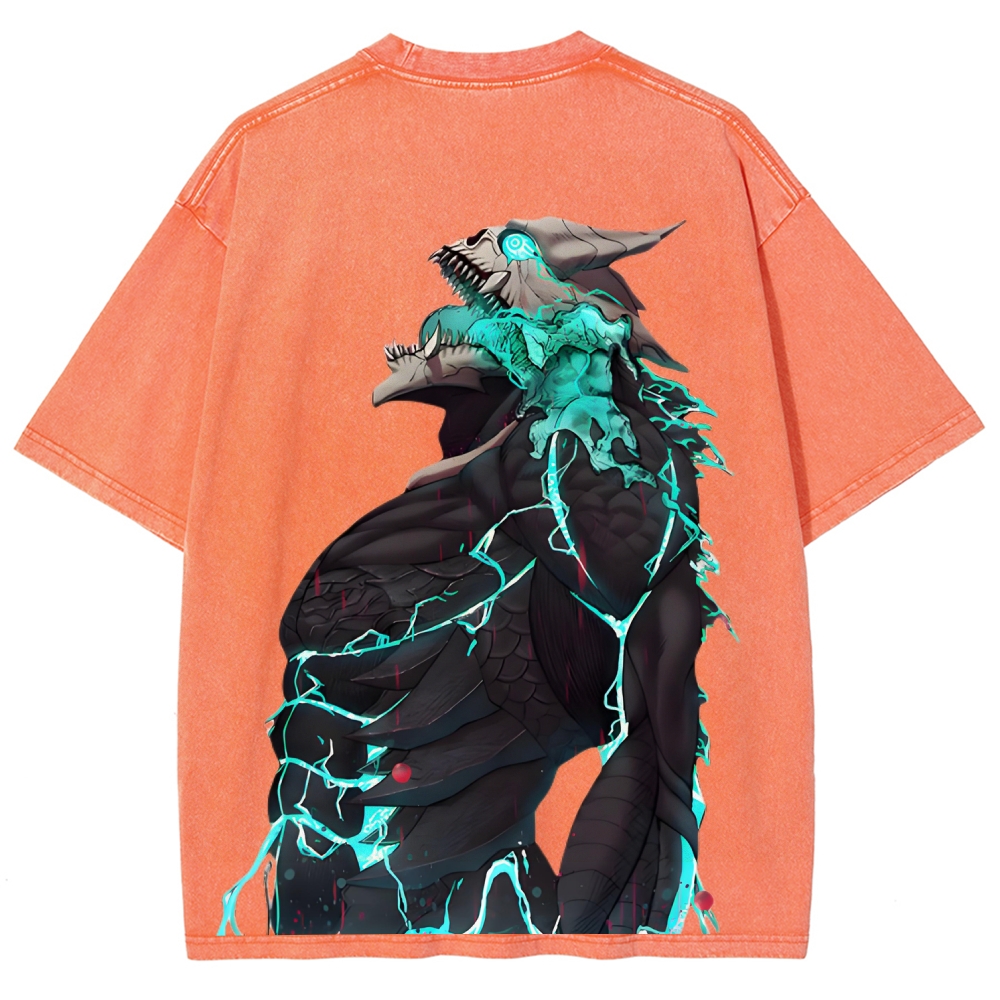 Kaiju No.8 Unisex Fit Washed T-Shirt 2507030550