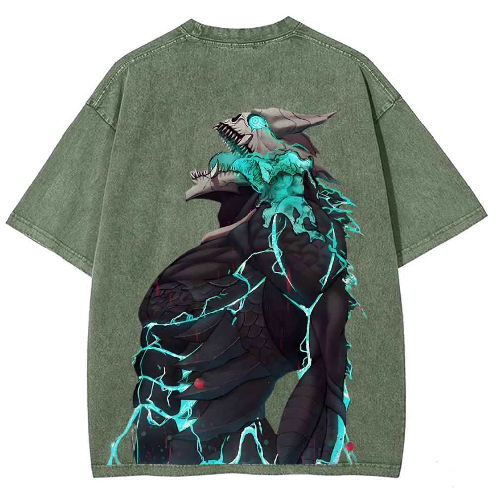 Kaiju No.8 Unisex Fit Washed T-Shirt 2507030550