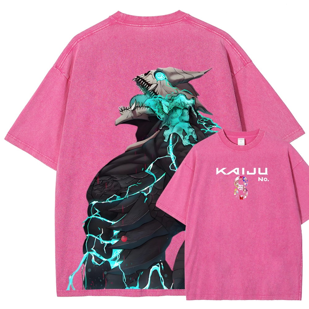 Kaiju No.8 Unisex Fit Washed T-Shirt 2507030550