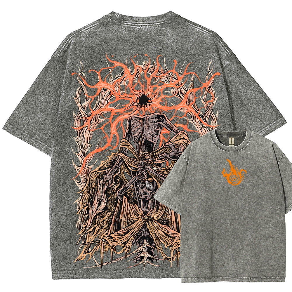 Elden Ring Unisex Fit Washed T-Shirt 2507030583