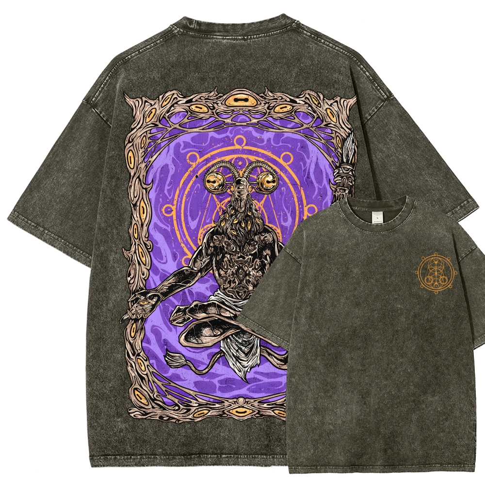 Unisex Fit Washed T-Shirt 2507030587