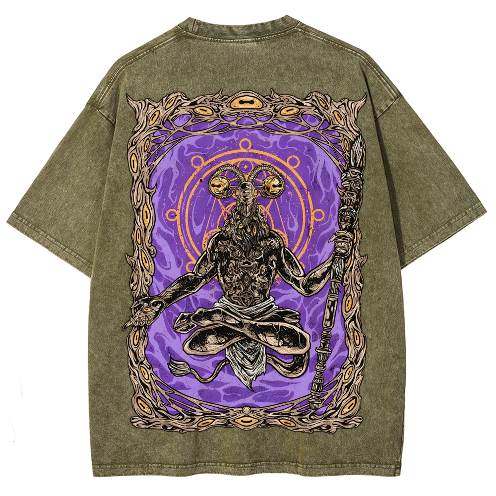 Unisex Fit Washed T-Shirt 2507030587