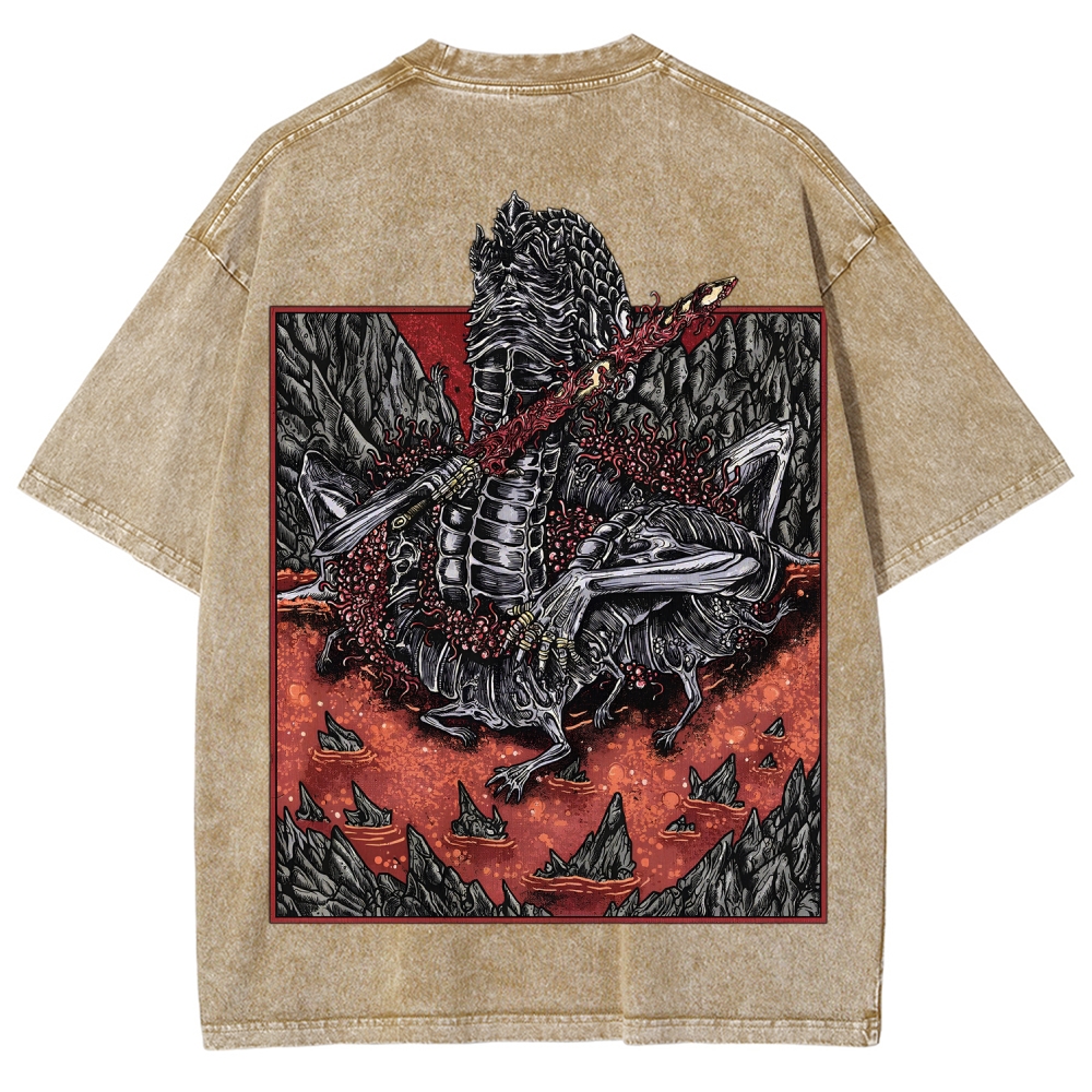 Unisex Fit Washed T-Shirt 2507030595