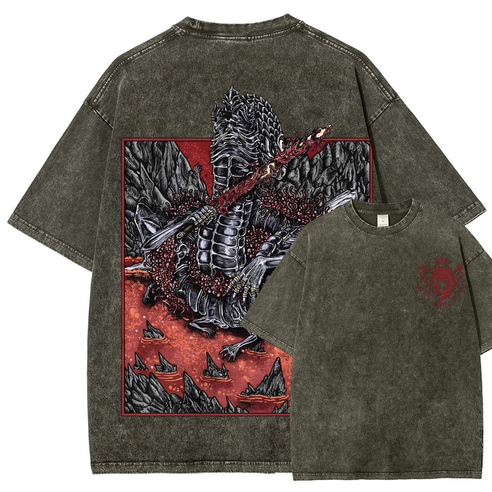 Unisex Fit Washed T-Shirt 2507030595