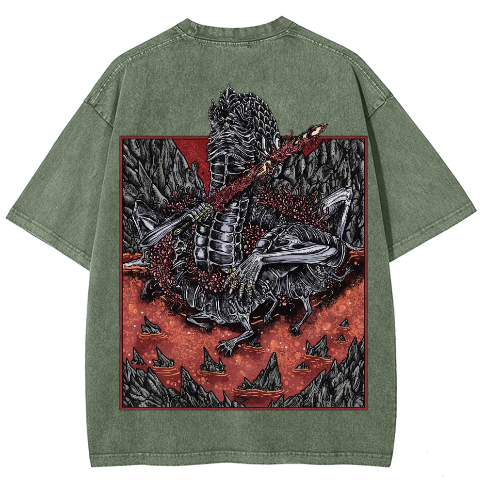 Unisex Fit Washed T-Shirt 2507030595