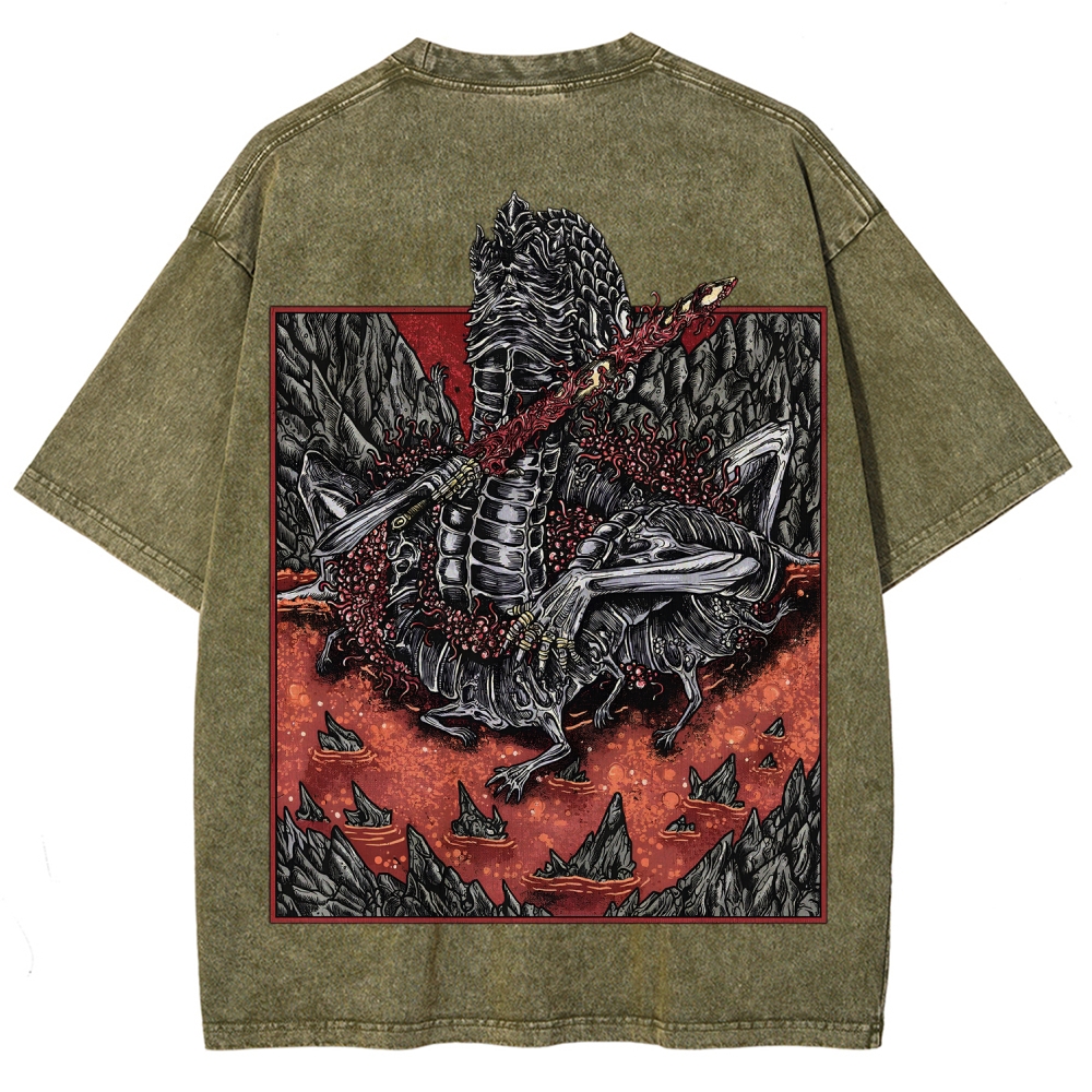 Unisex Fit Washed T-Shirt 2507030595