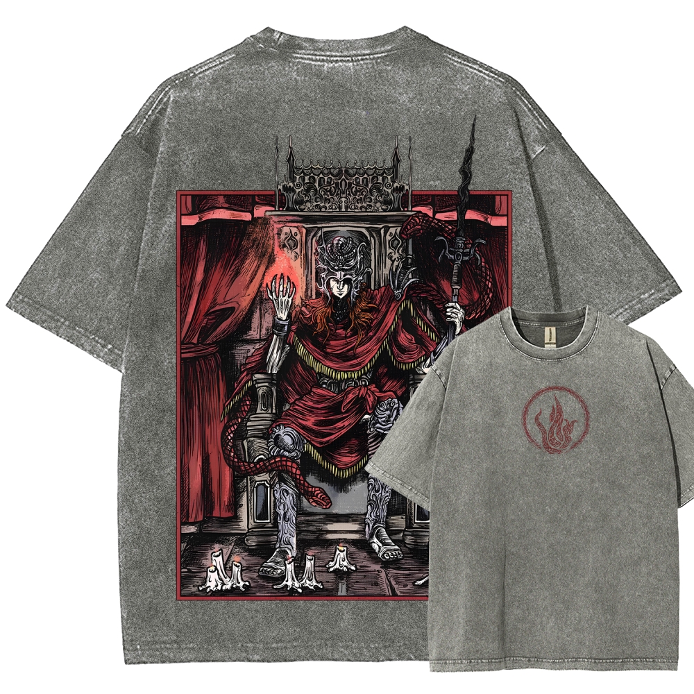 Unisex Fit Washed T-Shirt 2507030600