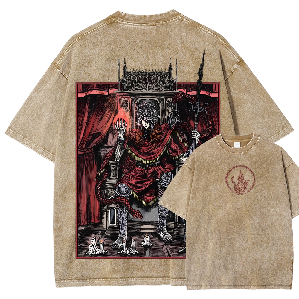 Unisex Fit Washed T-Shirt 2507030600