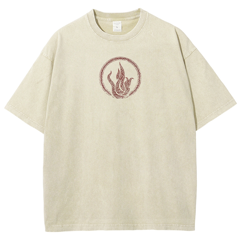 Unisex Fit Washed T-Shirt 2507030600