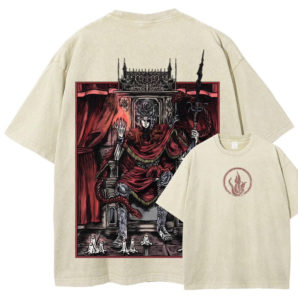 Unisex Fit Washed T-Shirt 2507030600