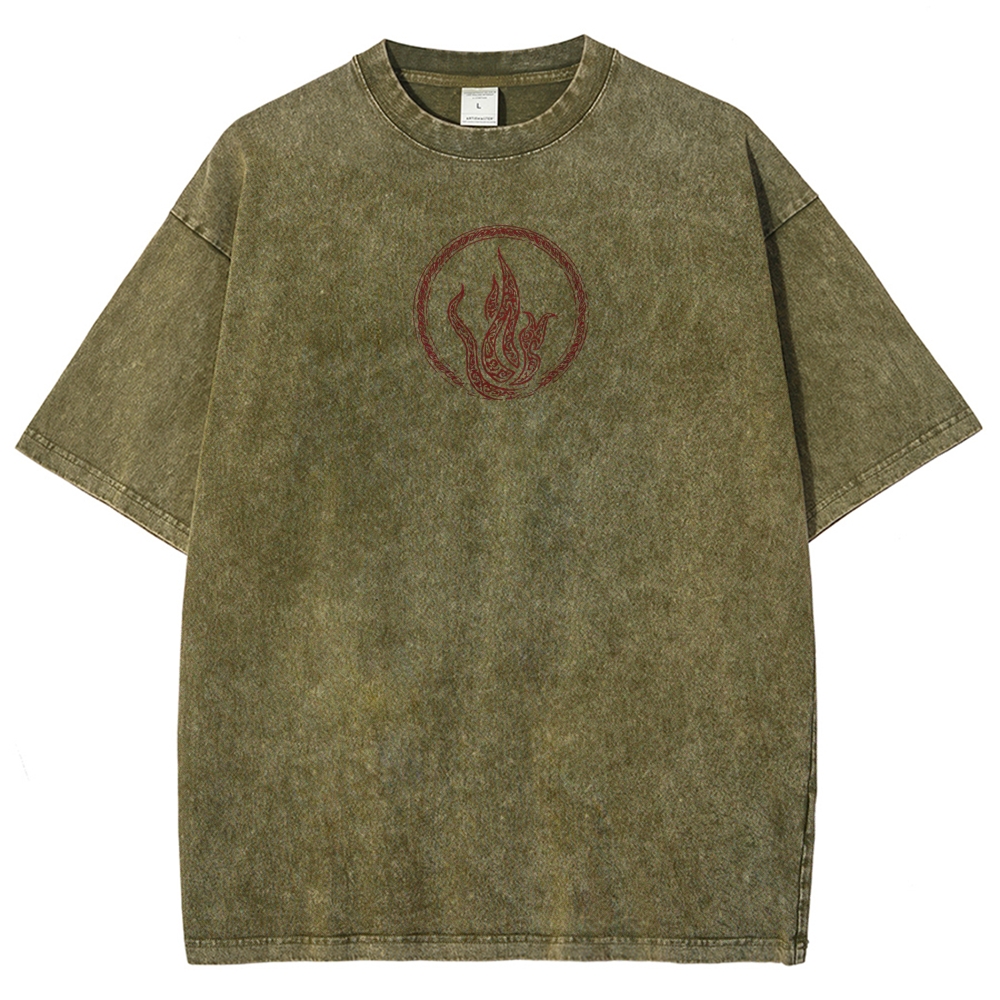Unisex Fit Washed T-Shirt 2507030600