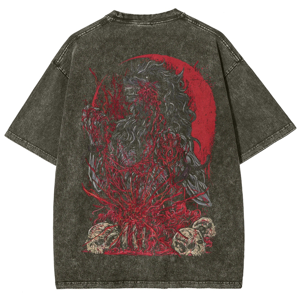 Unisex Fit Washed T-Shirt 2507030616