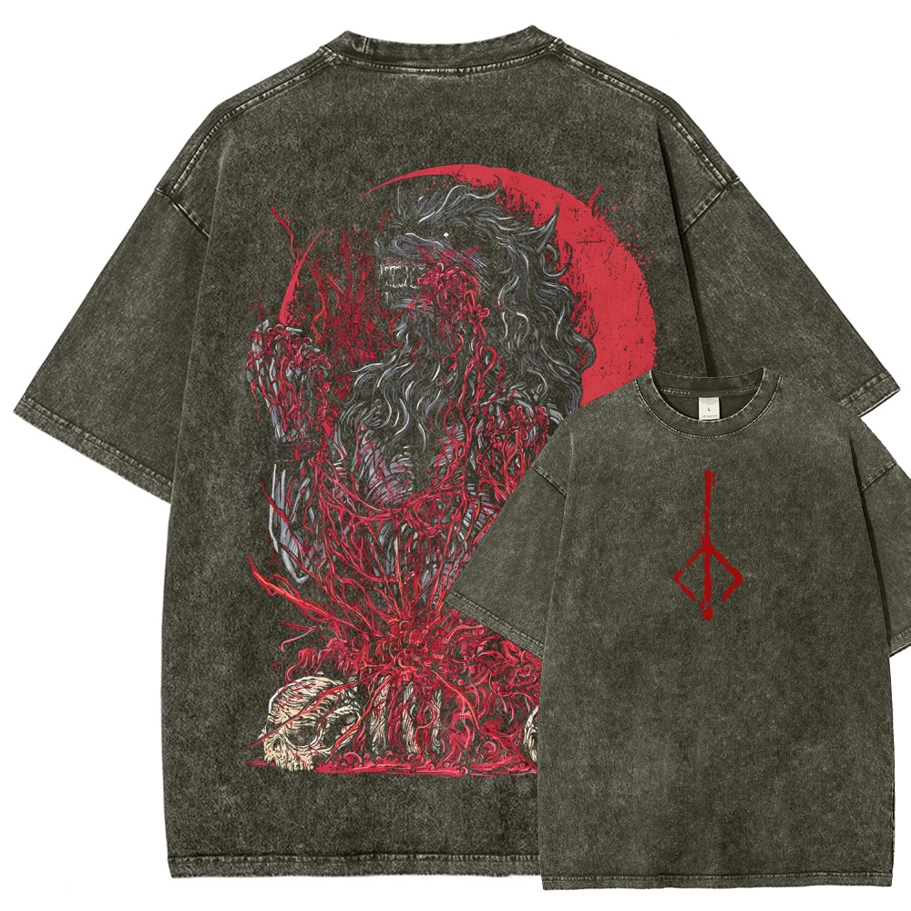 Unisex Fit Washed T-Shirt 2507030616