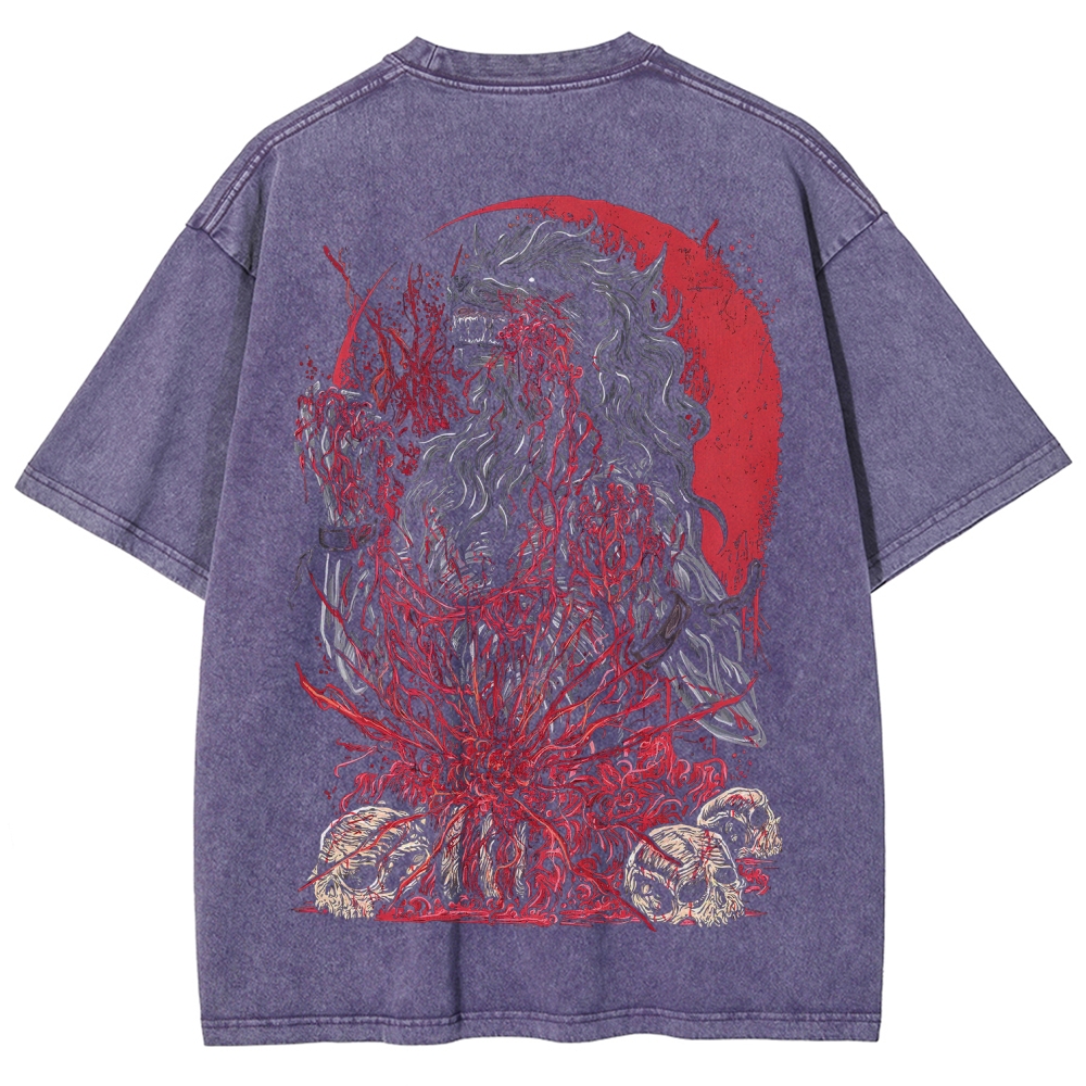 Unisex Fit Washed T-Shirt 2507030616