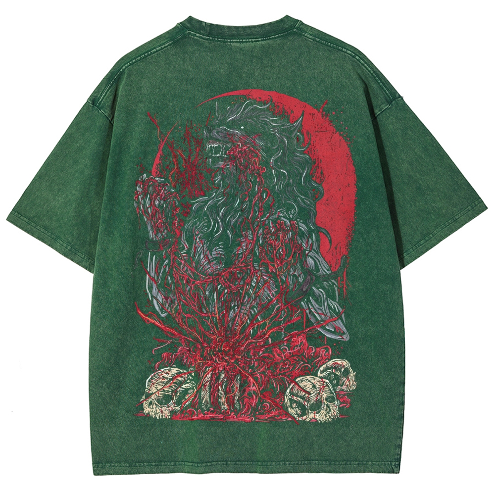 Unisex Fit Washed T-Shirt 2507030616