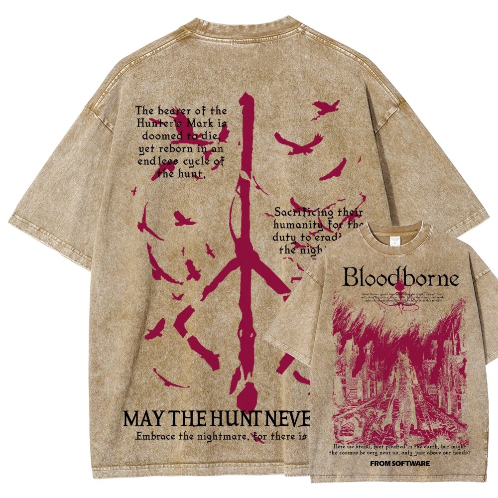 Unisex Fit Washed T-Shirt 2507030693