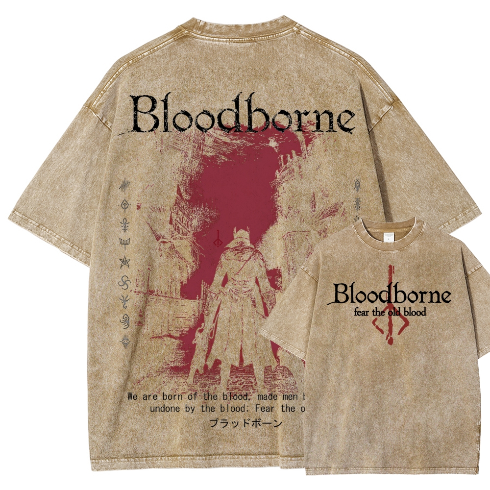 Unisex Fit Washed T-Shirt 2507030708