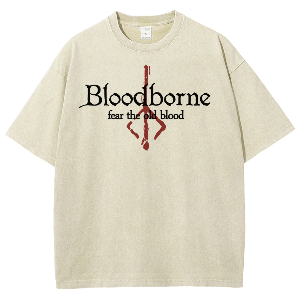 Unisex Fit Washed T-Shirt 2507030708