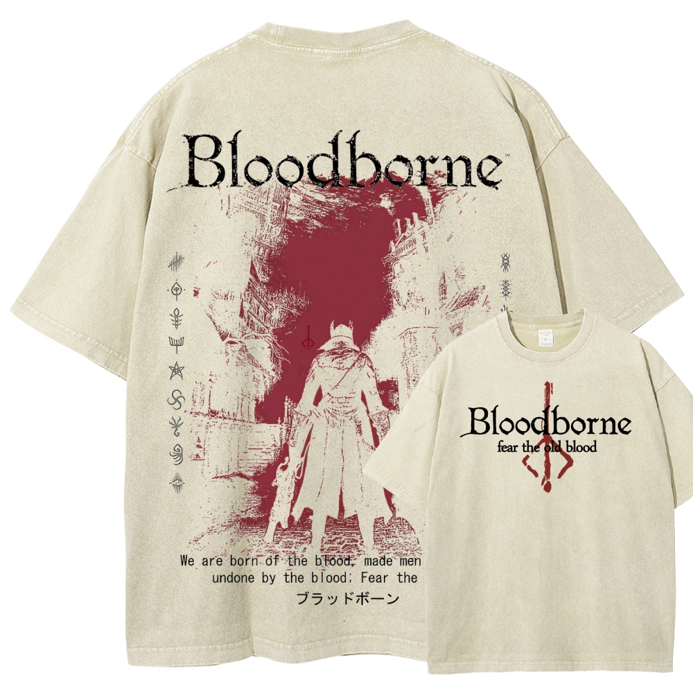 Unisex Fit Washed T-Shirt 2507030708